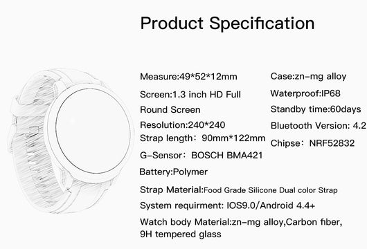 Reloj Inteligente SN80 - Smartwatch de Moda con Monitor de Fitness - Image 25