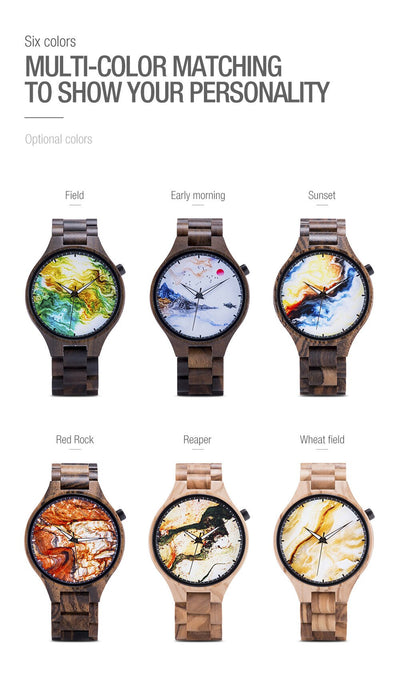 Reloj de Madera para Hombre - Diseño Literario Minimalista - Image 7