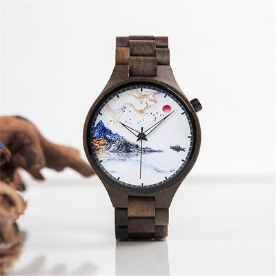 Reloj de Madera para Hombre - Diseño Literario Minimalista - Image 10