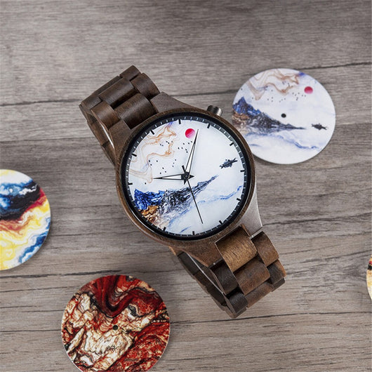 Reloj de Madera para Hombre - Diseño Literario Minimalista - Image 11