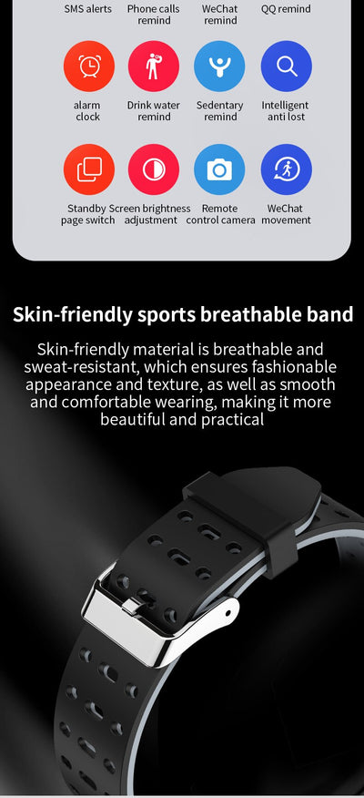 Pulsera Inteligente B8 Pantalla Redonda - Image 10