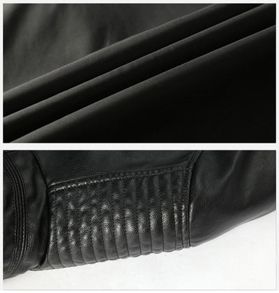Chaqueta de Cuero para Motociclista Tallas Grandes - Image 15