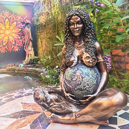Estatua de la Diosa Madre Tierra - Arte Decorativo - Image 12