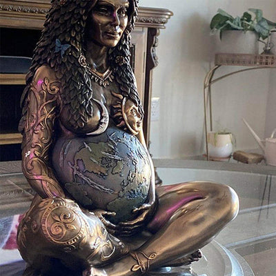 Estatua de la Diosa Madre Tierra - Arte Decorativo - Image 13