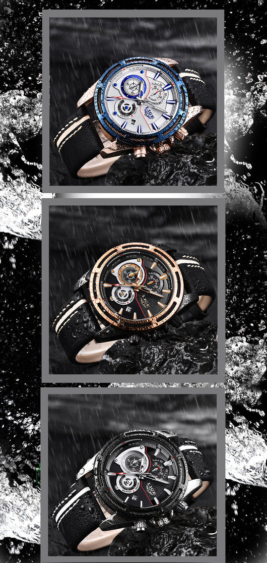 Reloj de Cuarzo Resistente al Agua con Diseño Moderno - Image 11
