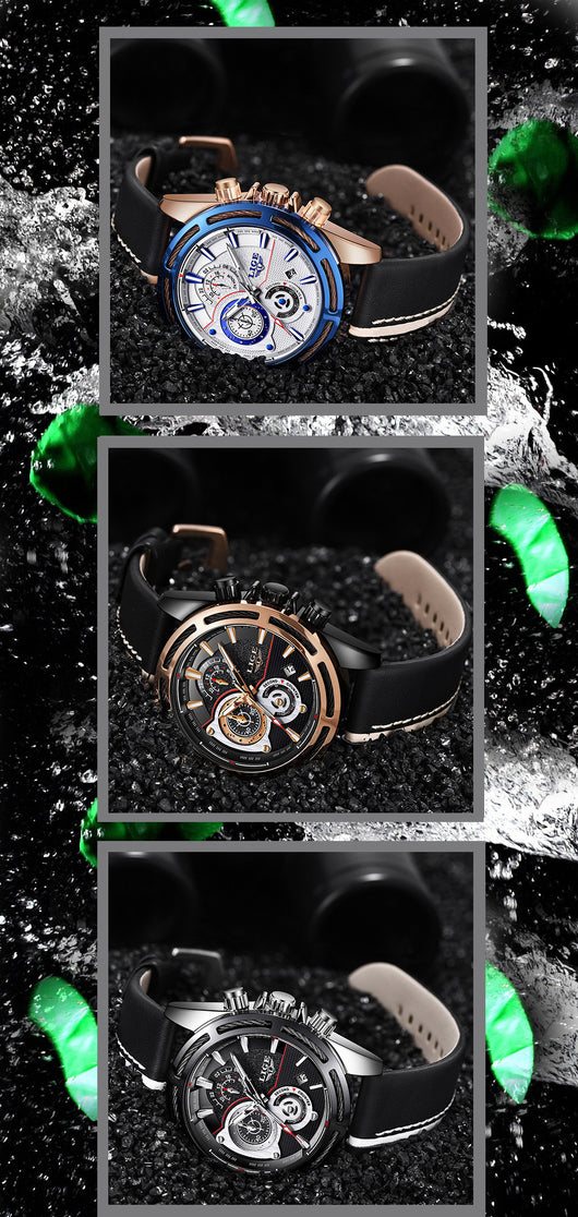 Reloj de Cuarzo Resistente al Agua con Diseño Moderno - Image 12