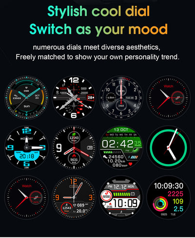 Reloj Inteligente L13 con Bluetooth, Oxígeno en Sangre y ECG - Image 7