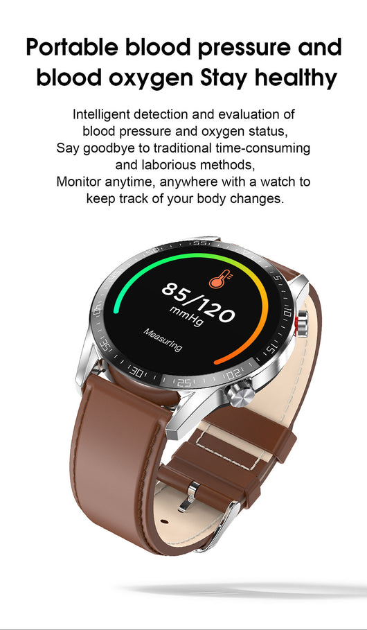 Reloj Inteligente L13 con Bluetooth, Oxígeno en Sangre y ECG - Image 13