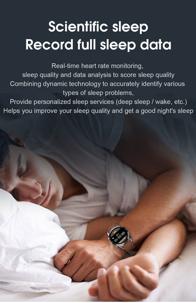 Reloj Inteligente L13 con Bluetooth, Oxígeno en Sangre y ECG - Image 16