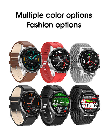 Reloj Inteligente L13 con Bluetooth, Oxígeno en Sangre y ECG - Image 17