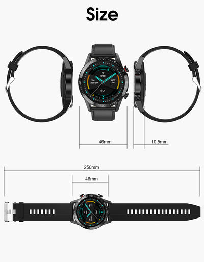 Reloj Inteligente L13 con Bluetooth, Oxígeno en Sangre y ECG - Image 19