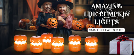 Lámpara LED Decorativa Calabaza Plegable para Halloween - Image 13