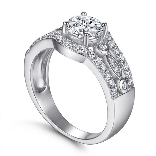 Anillo de Plata S925 con Diamantes Micro-engastados - Image 3