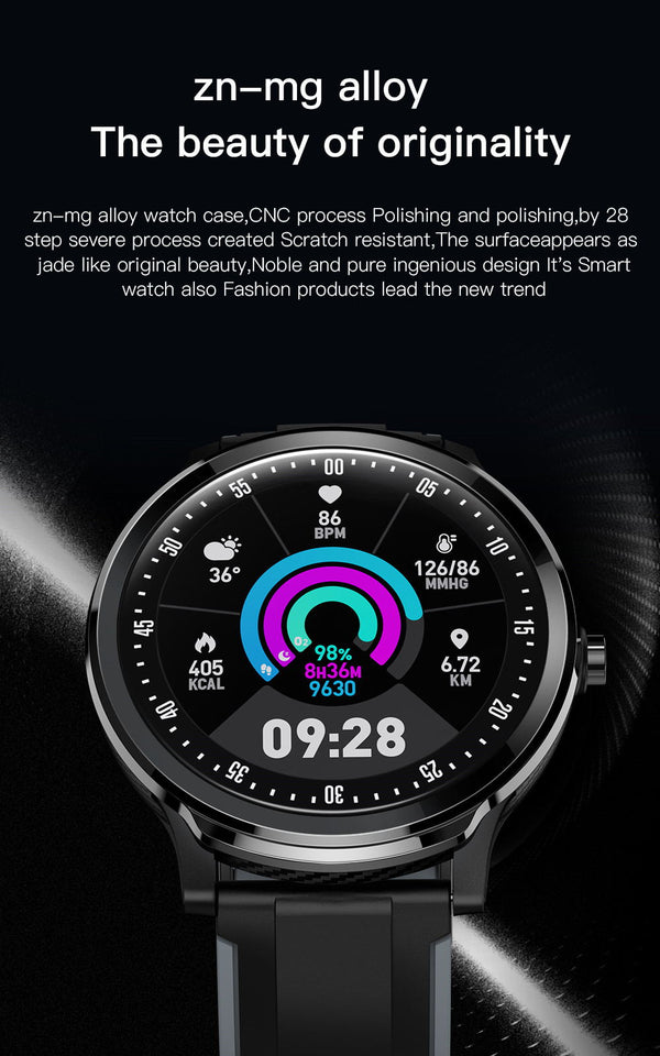 Reloj Inteligente SN80 - Smartwatch de Moda con Monitor de Fitness