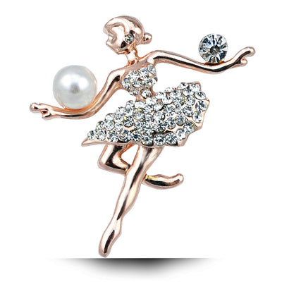 Broche Bailarina Brillante con Cristales - Image 6