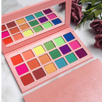 Paleta de 18 Sombras de Ojos Cuadrada - Colores Profesionales - Image 12