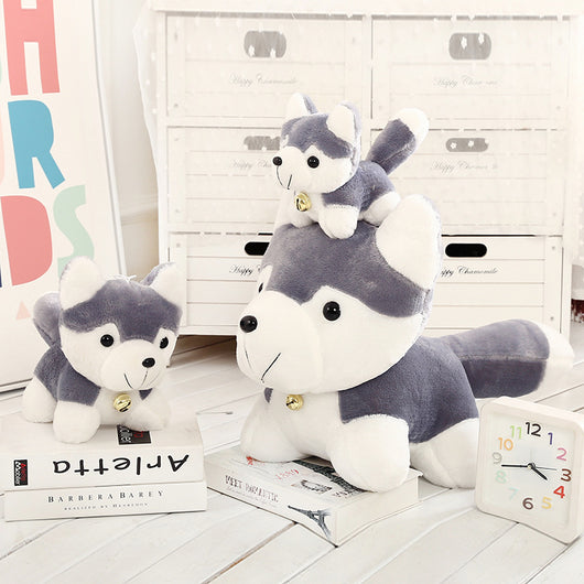 Peluche Husky Adorable - Juguete de Peluche Suave