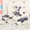 Peluche Husky Adorable - Juguete de Peluche Suave
