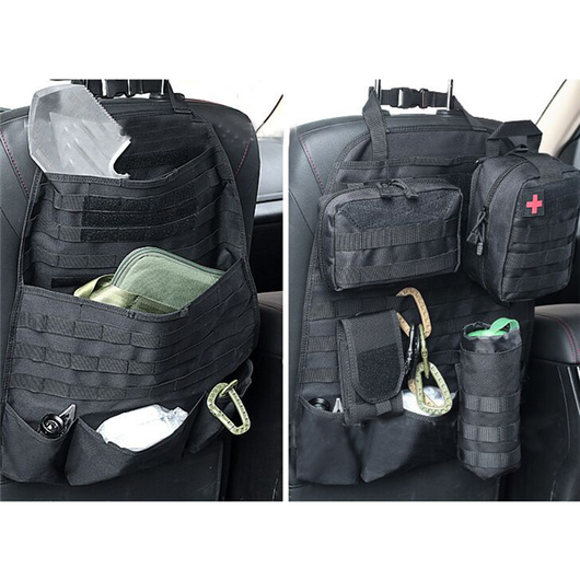 Organizador Táctico Multifuncional para Asiento Trasero del Auto - Image 4