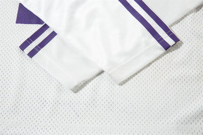 Playera Manga Larga V-Neck con Contraste de Colores - Image 10