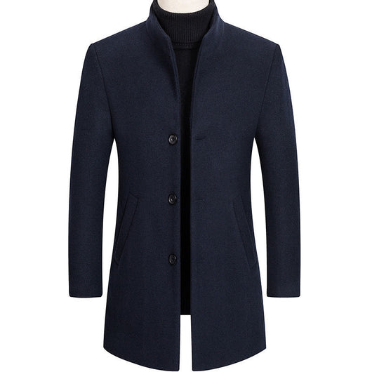 Abrigo de Lana para Hombre Corta Viento Premium - Image 6