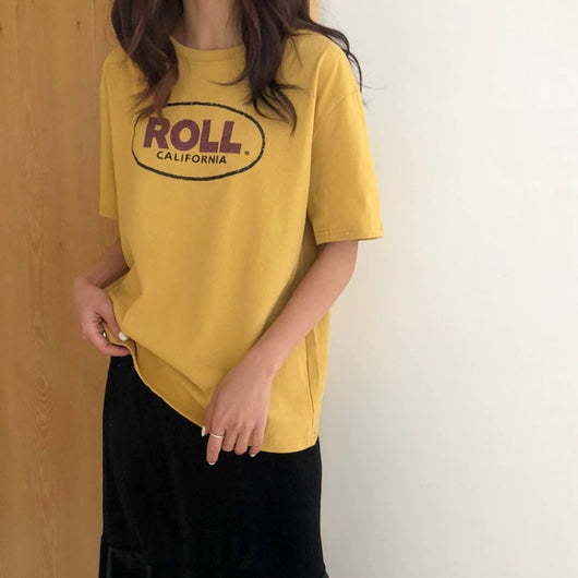 Blusa Suelta de Manga Corta para Mujer - Versátil y Cómoda - Image 24