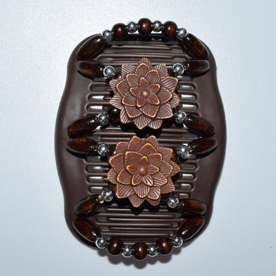 Peine Doble Elástico con Clip para Cabello - Accesorios de Moda para Mujeres - Image 4
