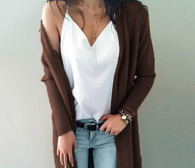 Cardigan Tejido Ins - Elegancia Casual Versátil - Image 6
