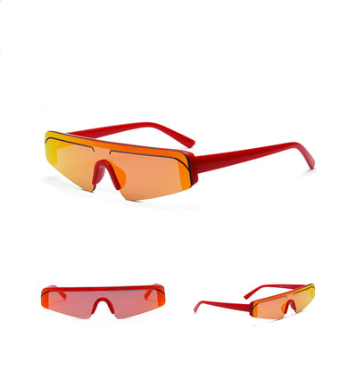 Gafas de Sol Rimless para Mujer con Tratamiento Polvo - Image 3