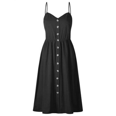 Vestido Halter con Tirantes Ajustables y Bolsillos Funcionales - Image 8