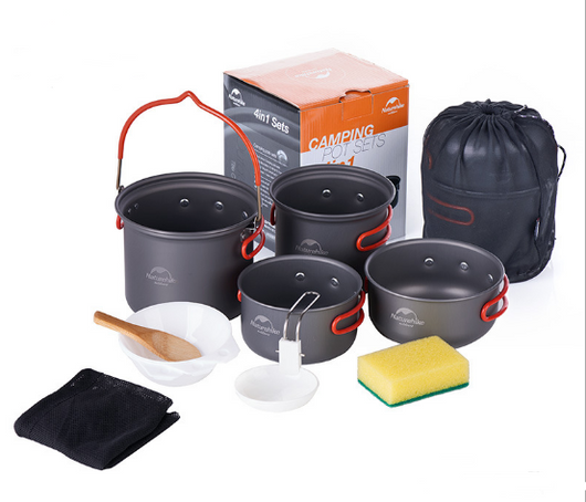 Set de Cocina y Vajilla 4 en 1 para Picnic - Image 11