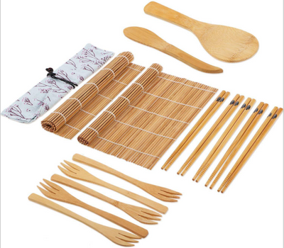 Set Completo de Estera para Sushi con Palillos y Cuchara - Image 6