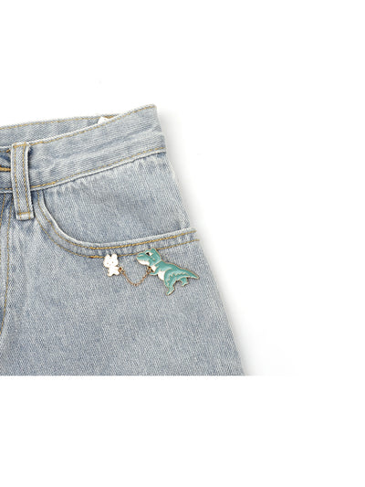 Broche Dinosaurio Conejo - Pin Adorable para Colecciones - Image 4