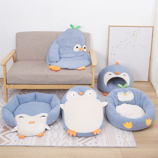 Nido Yurta Pingüino para Mascotas - Cama Cerrada Grande y Acogedora - Image 19