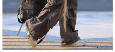 Pantalones de Trabajo Camuflaje Pierna Ancha para Hombre - Image 4