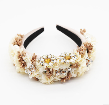 Diadema Nupcial de Cristal con Efecto Esponja - Image 7