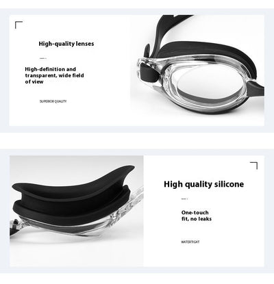 Gafas de Natación HD Antivaho Impermeables para Miopía - Image 15