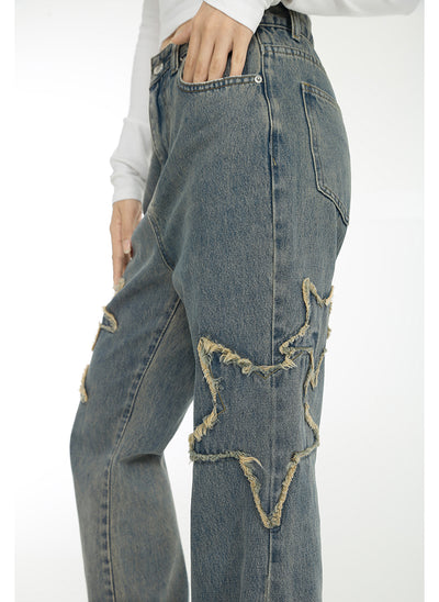 Jeans Talle Alto Primavera con Cintura Drapeada y Corte Recto Acampanado - Image 13