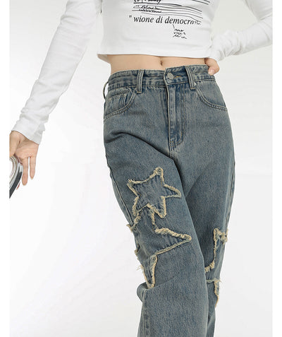 Jeans Talle Alto Primavera con Cintura Drapeada y Corte Recto Acampanado - Image 15
