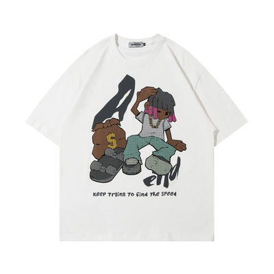 Playera Estampada con Diseño de Caricaturas para Hombre - Image 12