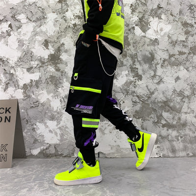 Pantalones Harem Estilo Urban con Estampado de Bolsillo - Image 11