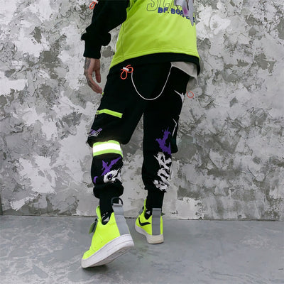Pantalones Harem Estilo Urban con Estampado de Bolsillo - Image 12