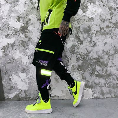 Pantalones Harem Estilo Urban con Estampado de Bolsillo - Image 14