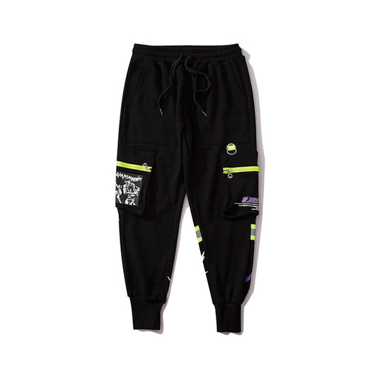Pantalones Harem Estilo Urban con Estampado de Bolsillo - Image 16