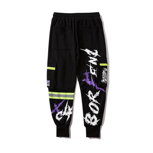 Pantalones Harem Estilo Urban con Estampado de Bolsillo - Image 17