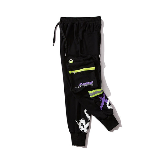 Pantalones Harem Estilo Urban con Estampado de Bolsillo - Image 18