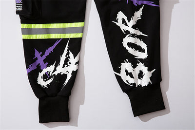 Pantalones Harem Estilo Urban con Estampado de Bolsillo - Image 19