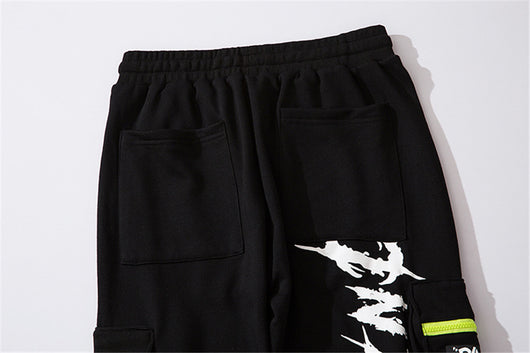 Pantalones Harem Estilo Urban con Estampado de Bolsillo - Image 22