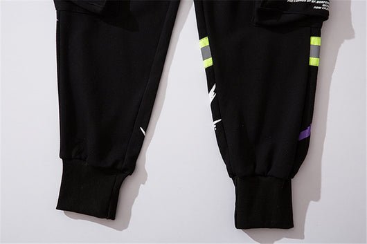 Pantalones Harem Estilo Urban con Estampado de Bolsillo - Image 24