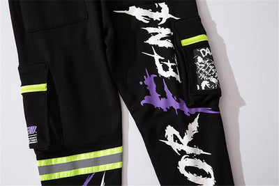 Pantalones Harem Estilo Urban con Estampado de Bolsillo - Image 26